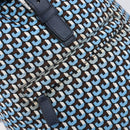 PRADA Backpack Nylon Blue Silver Auth 197214A-20