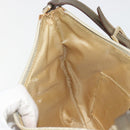 GUCCI GG Canvas Shoulder Bag Beige Gold 005 0813 Auth 197215-20