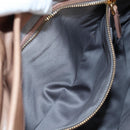 Miu Miu Matelasse Shoulder Bag Vitellolux 2way Beige Gold Auth 197216V-28