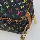 LOUIS VUITTON Monogram Multicolor Trousse Wapity Pouch Black M58034 Auth 197219-15