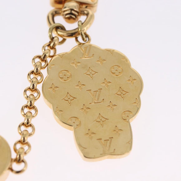 LOUIS VUITTON Chain Vivienne Petula Christmas Charm metal M00875 Auth 197221M