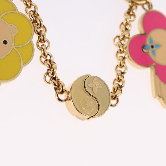 LOUIS VUITTON Chain Vivienne Petula Christmas Charm metal M00875 Auth 197221M