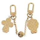 LOUIS VUITTON Chain Vivienne Petula Christmas Charm metal M00875 Auth 197221M-7