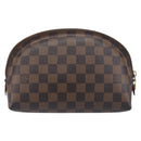 LOUIS VUITTON Damier Ebene Pochette Cosmetic GM Pouch N23345 LV Auth 197229-2