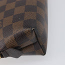 LOUIS VUITTON Damier Ebene Pochette Cosmetic GM Pouch N23345 LV Auth 197229-14
