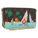 LOUIS VUITTON Monogram Vivienne Pochette Felice Bag M82627 LV Auth 197240SAM-1