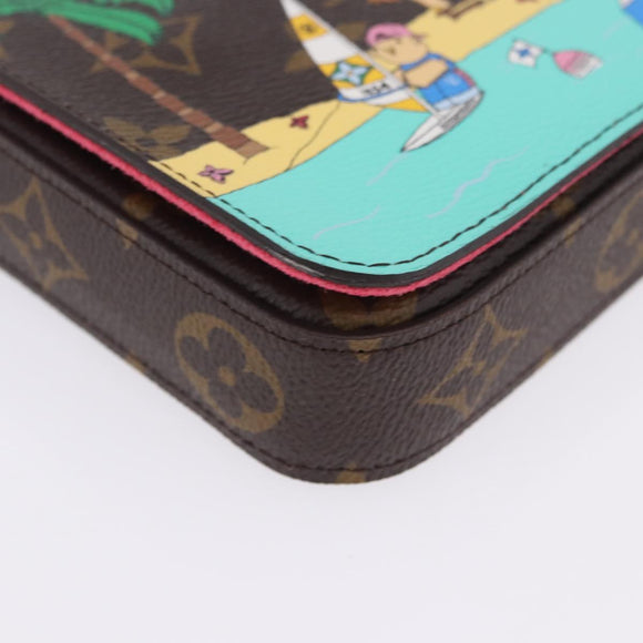 LOUIS VUITTON Monogram Vivienne Pochette Felice Bag M82627 LV Auth 197240SAM
