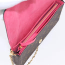 LOUIS VUITTON Monogram Vivienne Pochette Felice Bag M82627 LV Auth 197240SAM-20