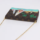 LOUIS VUITTON Monogram Vivienne Pochette Felice Bag M82627 LV Auth 197240SAM-6