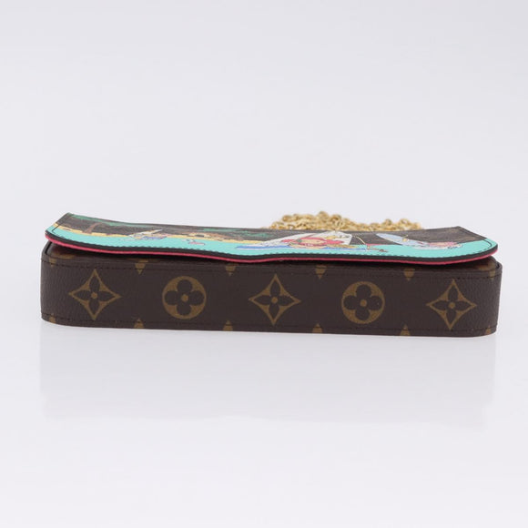 LOUIS VUITTON Monogram Vivienne Pochette Felice Bag M82627 LV Auth 197240SAM