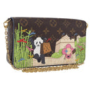 LOUIS VUITTON Monogram Vivienne Pochette Felice Bag M80992 LV Auth 197241SAM-1