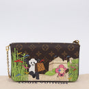 LOUIS VUITTON Monogram Vivienne Pochette Felice Bag M80992 LV Auth 197241SAM-33