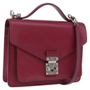 LOUIS VUITTON Epi Monceau 28 Hand Bag Fuchsia pink LV Auth 197243A-1