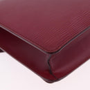 LOUIS VUITTON Epi Monceau 28 Hand Bag Fuchsia pink LV Auth 197243A-18