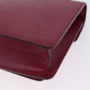 LOUIS VUITTON Epi Monceau 28 Hand Bag Fuchsia pink LV Auth 197243A-19