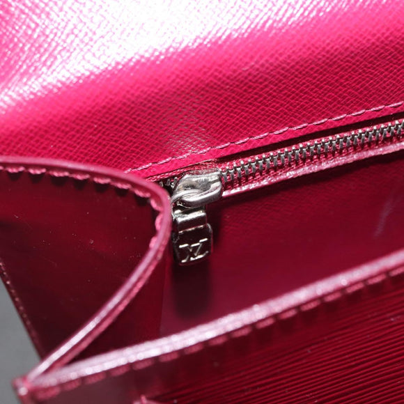 LOUIS VUITTON Epi Monceau 28 Hand Bag Fuchsia pink LV Auth 197243A