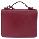 LOUIS VUITTON Epi Monceau 28 Hand Bag Fuchsia pink LV Auth 197243A-2