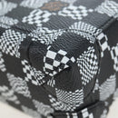 LOUIS VUITTON Damier Distorted Steamer XS Bag Black N60453 LV Auth 197245SM-18