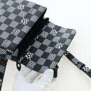 LOUIS VUITTON Damier Distorted Steamer XS Bag Black N60453 LV Auth 197245SM-22