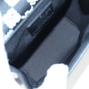 LOUIS VUITTON Damier Distorted Steamer XS Bag Black N60453 LV Auth 197245SM-10