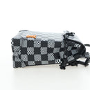 LOUIS VUITTON Damier Distorted Steamer XS Bag Black N60453 LV Auth 197245SM-4