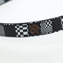 LOUIS VUITTON Damier Distorted Steamer XS Bag Black N60453 LV Auth 197245SM-8