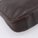 GUCCI Bamboo Shoulder Bag Leather 2way Brown Gold 001 2123 1577 Auth 197247-16
