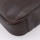 GUCCI Bamboo Shoulder Bag Leather 2way Brown Gold 001 2123 1577 Auth 197247-18