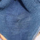 LOUIS VUITTON Monogram Denim Flat shopper Tote Bag Blue M95018 LV Auth 197248V-22