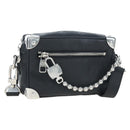 LOUIS VUITTON Monogram Taurillon Clemence Mini Soft Trunk M25927 Auth 197251SAM-1