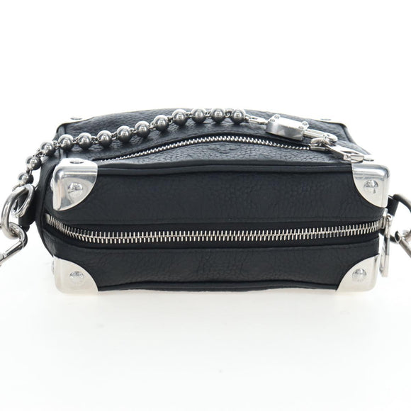 LOUIS VUITTON Monogram Taurillon Clemence Mini Soft Trunk M25927 Auth 197251SAM