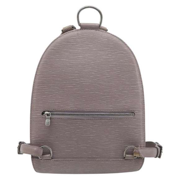 LOUIS VUITTON Epi Mabillon Backpack Lilac M5223B LV Auth 197253A