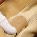 GUCCI Bamboo Shoulder Bag Suede 2way Beige Gold 001 1014 1638 0 Auth 197255-22