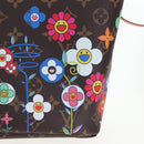 LOUIS VUITTON Monogram Flower Neverfull MM Tote Bag M13271 LV Auth 197257SM-19