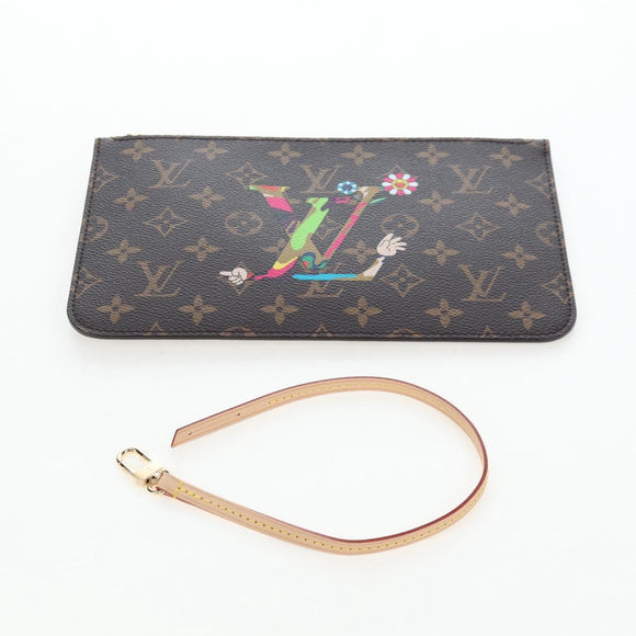 LOUIS VUITTON Monogram Flower Neverfull MM Tote Bag M13271 LV Auth 197257SM