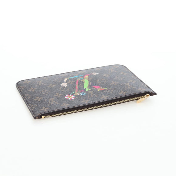 LOUIS VUITTON Monogram Flower Neverfull MM Tote Bag M13271 LV Auth 197257SM