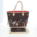 LOUIS VUITTON Monogram Flower Neverfull MM Tote Bag M13271 LV Auth 197257SM-12