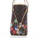 LOUIS VUITTON Monogram Flower Neverfull MM Tote Bag M13271 LV Auth 197257SM-4