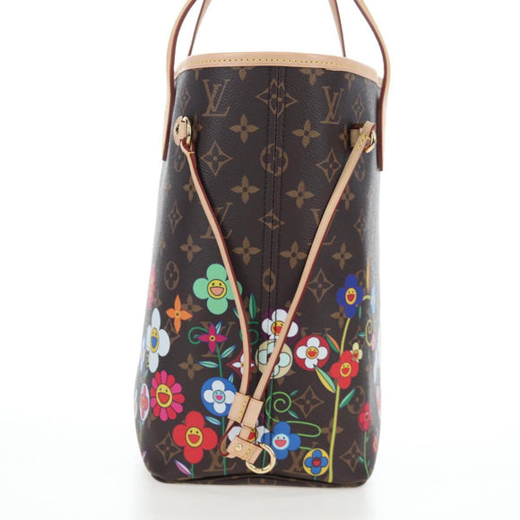 LOUIS VUITTON Monogram Flower Neverfull MM Tote Bag M13271 LV Auth 197257SM