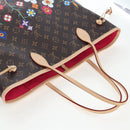 LOUIS VUITTON Monogram Flower Neverfull MM Tote Bag M13271 LV Auth 197257SM-6