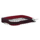 CHANEL Choker Necklace Silk Bordeaux CC Auth 197258V-4