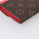LOUIS VUITTON Monogram Totem Portefeuille Sarah Long Wallet M61348 Auth 197259M-16