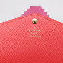 LOUIS VUITTON Monogram Totem Portefeuille Sarah Long Wallet M61348 Auth 197259M-18