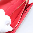 LOUIS VUITTON Monogram Totem Portefeuille Sarah Long Wallet M61348 Auth 197259M-10
