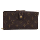 LOUIS VUITTON Monogram Continental Clutch Wallet T61217 LV Auth 197260-13