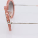 Miu Miu Sunglasses Metal Pink Auth 197261M-6