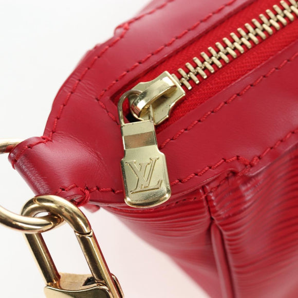 LOUIS VUITTON Epi Danura PM Hand Bag 2way Red M5891E LV Auth 197271V