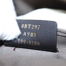 FENDI Chain Shoulder Bag Suede 2way Brown Gold Auth 197273SAV-26