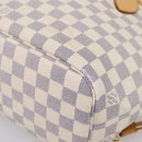LOUIS VUITTON Damier Azur Neverfull PM Tote Bag N41362 LV Auth 197274V-14