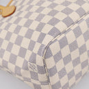 LOUIS VUITTON Damier Azur Neverfull PM Tote Bag N41362 LV Auth 197274V-15